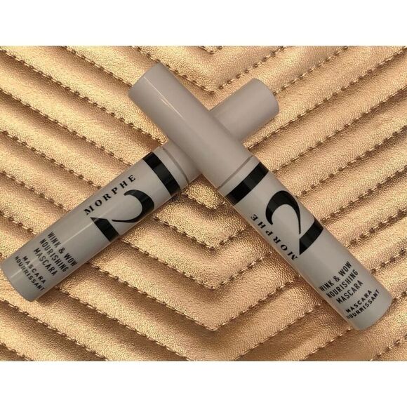 MORPHE - NWOT - 2-Pack MORPHE 2 Wink & Wow Nourishing Mascara/Black .28 oz Each - Picture 7 of 15